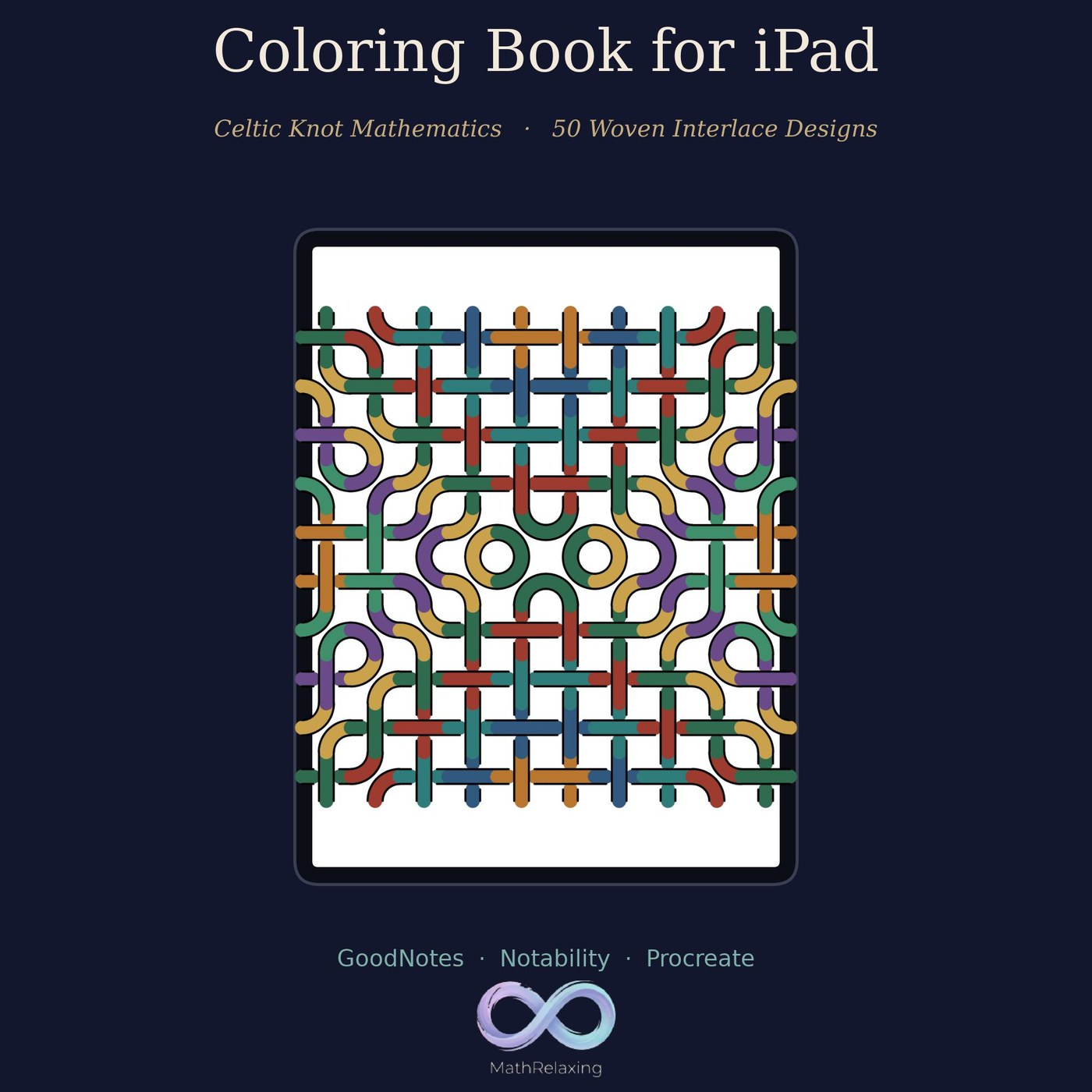 Celtic Knot iPad Edition — Digital Coloring Bundle