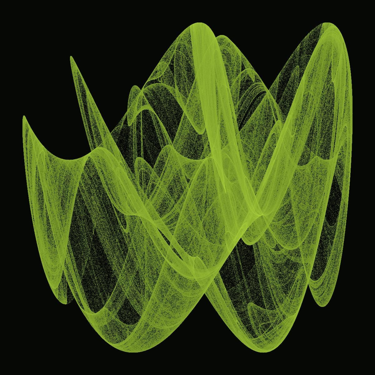 Clifford Attractor Art Print — 3 Color Variants