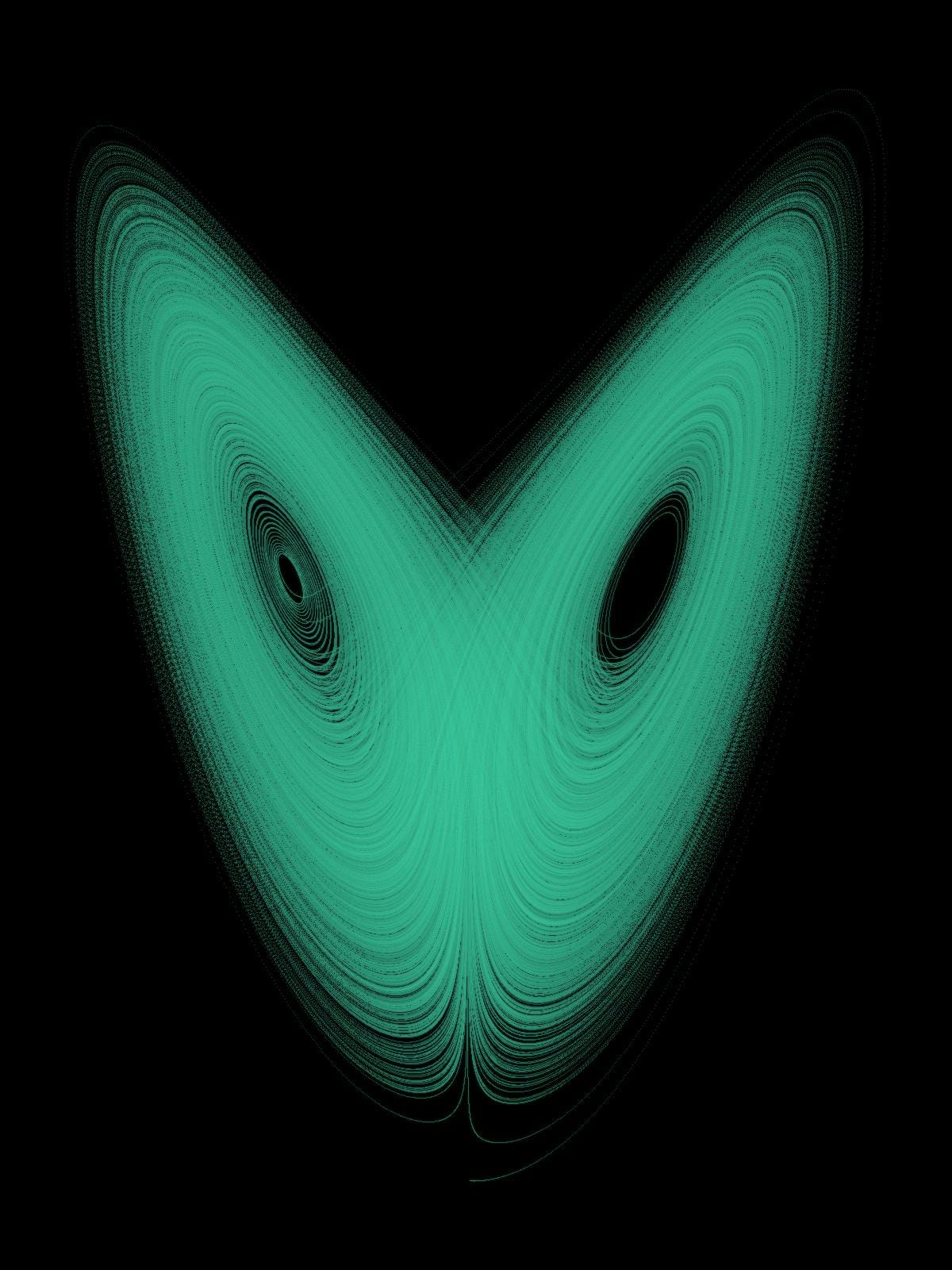 Lorenz Attractor Art Print — 3 Color Variants