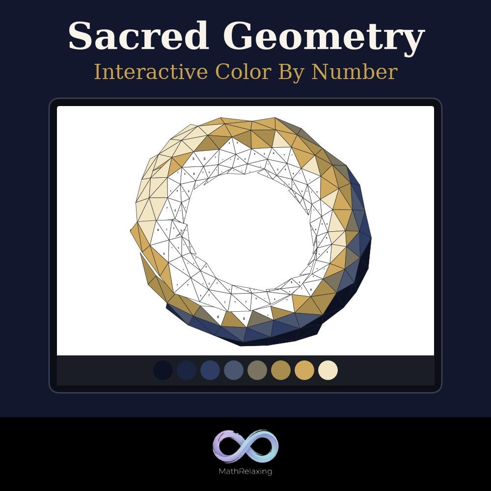 Sacred Geometry iPad Edition — Interactive Safari SVG App